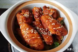 鸡翅这种做法太好吃了，鸡肉鲜香软嫩，营养丰富图片