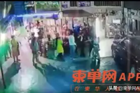 不满KTV女郎拒绝陪睡，柬埔寨一警官持枪威胁殴打老板娘图片
