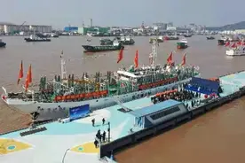 远洋渔民有了流动医院 浙江首艘专业远洋渔业医疗保障船启航图片