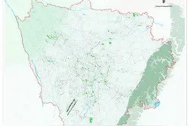成都中心城区绿线划定公示 69个公园绿地纳入绿线保护图片