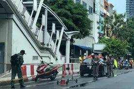 泰国首都曼谷多地疑似发生爆炸图片