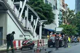 泰国首都曼谷多地疑似发生爆炸图片