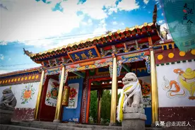 远近闻名的古刹——文殊寺图片