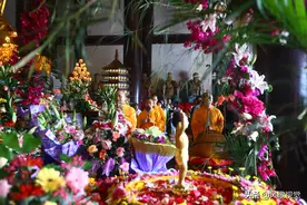 又是一年浴佛节，疫情下只能老实在家念佛，祈福平安吉祥图片