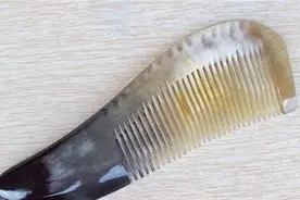 牛角梳是哪来的？用真的牛角做的吗？看完长知识了图片