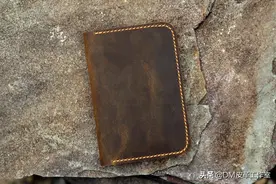 为单人旅行定制——手工疯马皮护照本收纳包PP005S图片