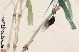 咏蝉诗：居高声自远，非是藉秋风图片