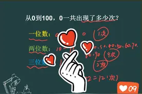 小学数学中常遇到的题 「0-100中 0出现了多少次」你知道吗图片