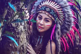 世上仅有的女性部族，没有男人，繁衍后代的方式很特别图片