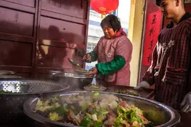 农村老人种田打工，干农活，吃“大锅饭”一天80元，感觉很知足图片