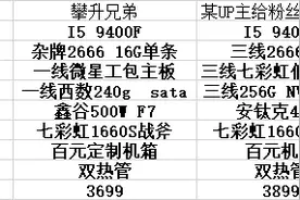 屠龙少年终成恶龙，部分DIY真心不如电商主机，缩水幅度太大图片
