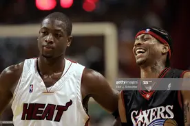 比尔成“前NBA球员”？韦德闹乌龙，改选艾弗森为最被低估前球员图片