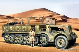 虎豹救星：法莫Sd.Kfz.9，德军半履带车族中的大力神图片
