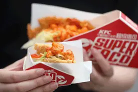 KFC新品「超级塔可」来了，鹿晗代言的图片