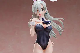 这款兔女郎伊丽莎白手办针不戳图片