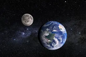 月球的存在很奇怪，这个“卫星”实在太大了，是恐怖的轨道伙伴？图片
