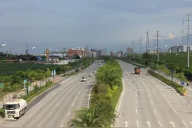 建设中的广西百色市百东新区图片