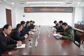 市院党组书记、检察长李德文一行莅临来安县院调研指导工作图片