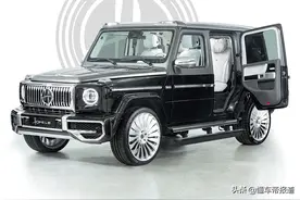 新车 | 对开门，迈巴赫风格座椅，这辆奔驰G级加多少钱合适？图片