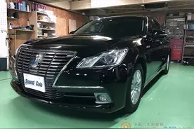 全频喇叭搭配纯甲类功放，丰田皇冠的皇冠稳了图片