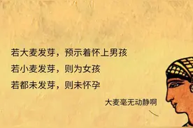 没有验孕棒的时代，古人都是怎么花式验孕的？图片