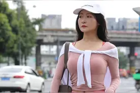 夏天大街上都是美女，街拍图片