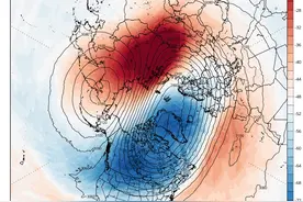 北极平流层突然暴暖，更大的寒潮在酝酿？分析：对我国是好事图片