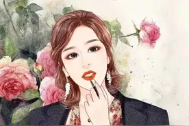 换个头像吧，成熟女性的手绘微信头像，优雅知性得体图片