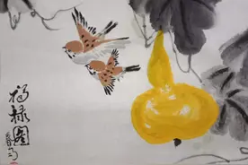留一些果子，给麻雀吃图片