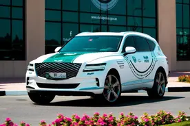 「韩系动向382」捷尼赛思GV80成为迪拜警车，是车库里最便宜的？图片