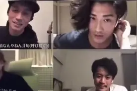 山田孝之小栗旬锦户亮和赤西仁同框聊天，动作话题超开放图片