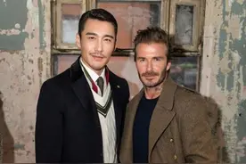还记得“中国第一男模”吗？因太帅被英国富婆看上，现在怎样了？图片
