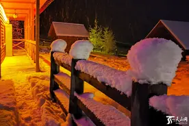美！一场雪后，喀纳斯景区禾木村变身童话世界图片