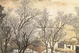明 周臣 山水人物画敬赏图片