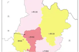 中国最新行政区划——四川省巴中市图片