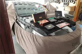 原车BOSE音响也要改？凯迪拉克CT-6音响改装诗蔓旗舰版三分频图片