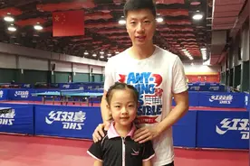 马琳马龙亲自指导，叔叔是国乒主席，11岁国乒小天才背景不简单图片