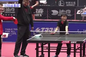 可太坏了！李隼马琳“带坏”大魔王儿子，传授1精髓逗笑伊藤美诚图片
