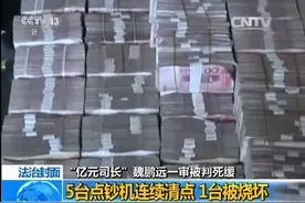 家藏2亿现金烧坏点钞机，“亿元司长”的案子有了新进展图片