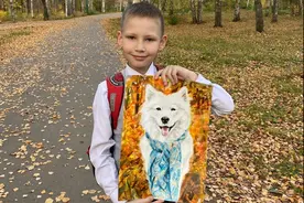 俄罗斯10岁天才少年，靠油画拯救了几百条生命图片