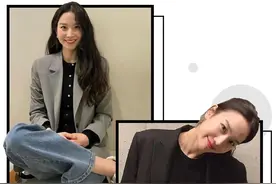 会穿西装的女生，到底有多好看图片