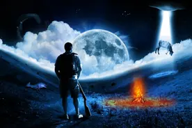 太阳系是由“超级文明”制造的？1万年前的洞穴壁画，或可解释图片