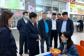 省教育厅厅长赵国刚到我校检查指导工作图片