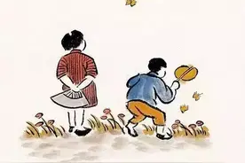 丰子恺笔下的儿童世界，天真烂漫！图片