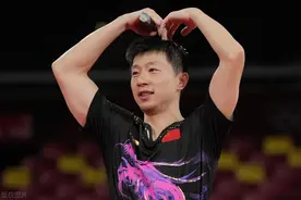 从小在中国训练生活的黑人乒乓球运动员可以超越马龙的成就吗？图片