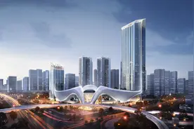 顺德未来城，以“凤鸣朝阳”为建筑意象，打造城市新核心图片