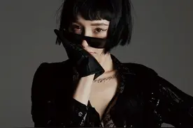 杨幂短发波波头定义新性感 利落干练又酷又飒图片