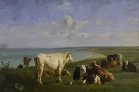 巴比松画派中，擅长画动物的风景画家图片