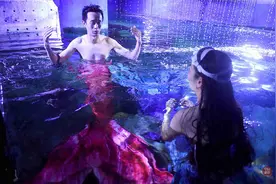 “洛神水赋”爆红网络 探访“美人鱼”教练日常图片