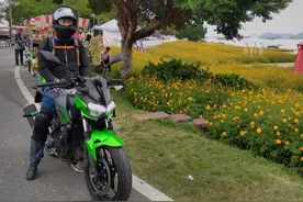 新款川崎Z400磨合体验，抖动真的让我烦躁啊，有点掉价啊图片